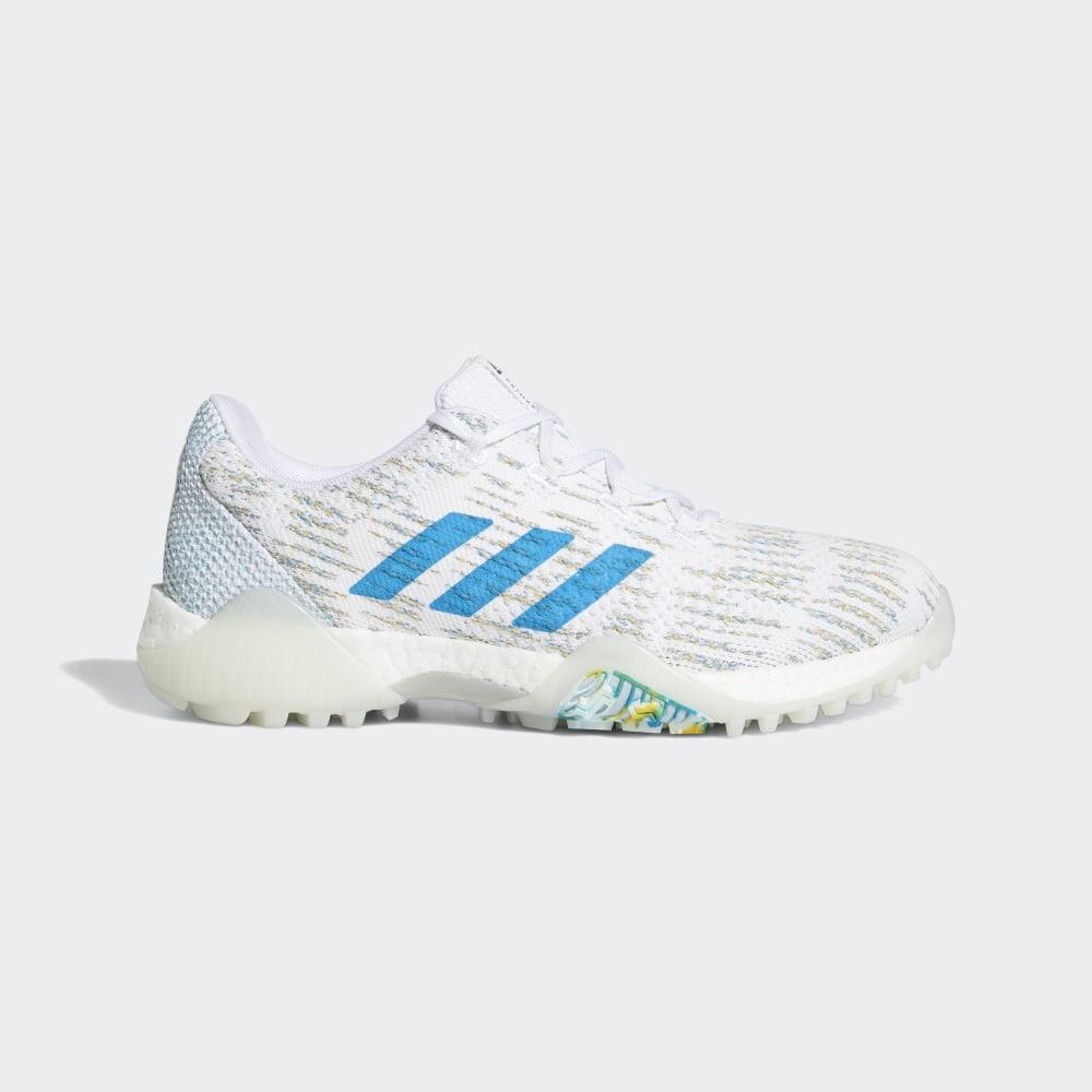 Adidas Women's CodeChaos Primeblue Golf Shoes White/Blue Ireland FU7009